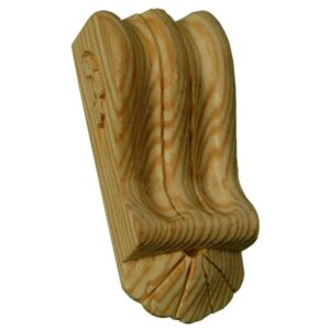 Mini Reeded Brackets with Fan