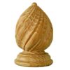 Spiral Carved Newel Post Finial